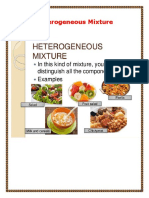 Heterogeneous Mixture