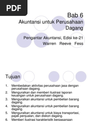 Ch 6 Akuntansi Perusahaan Dagang