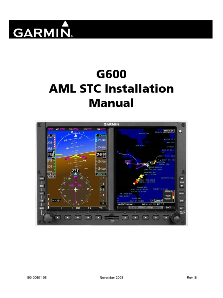 G600IntegratedSystem STCInstallationManual PDF Compass Aviation