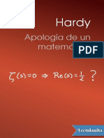 Apologia de un matematico - G H Hardy.pdf