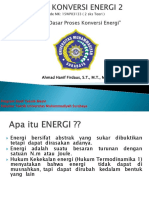 Prinsip Dasar Proses Konversi Energi PDF