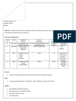 Kumar CV PDF