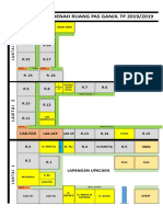 Floor plan of SMK PGRI Rangkasbitung school building