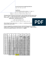 Latihan Metode Numerik