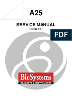 BioSystems A-25 Analyzer - Service manual.pdf