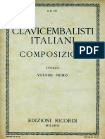 (Free Scores - Com) - Various Composers Clavicembalisti Italiani 130960 PDF