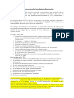 Ventajas y Desventajas Del Acceso A Las Tecnologías de Información