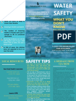 Water Safety Brochure