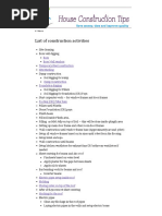 How To Building Construction Process Step by Step | PDF | Foundation ...