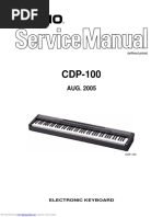 Casio CDP-100 ServiceManual Aug2005