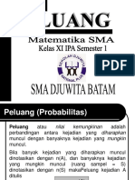 Peluang dan Probabilitas Dasar