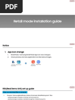 Install Samsung Retail 