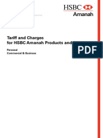 Tariff Charges
