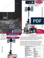 Torre de Iluminacion de 4 Lamparas LED Lux Tower