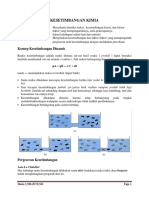 Kimia - Kesetimbangan PDF
