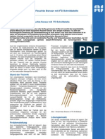 Kalibrierte, präzise, digitale Feuchtesensoren mit I2C Schnittstelle - Fachartikel Sensoren / ASIC