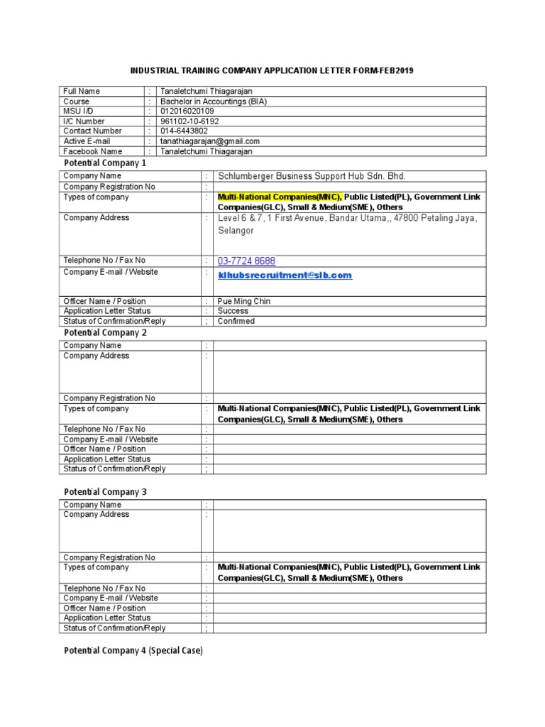 Example of a letter of inservice training for a student who do NQF 4 in transport and logistics intelligence overview