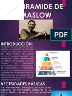 La Piramide de Maslow