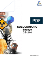 Solucionario Ensayo CB-244 PDF
