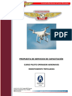 Curso Piloto Drones Delta Force