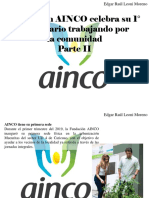 Edgar Raul Leoni Moreno - Fundación AINCO Celebra Su 1° Aniversario Trabajando Por La Comunidad, Parte II