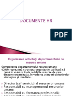 Documente Elaborate de HR