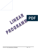 Maximize Profit with Linear Programming