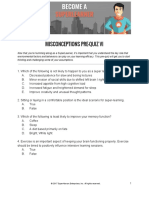 Misconceptions Pre-Quiz VI PDF