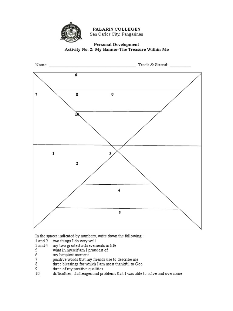Personal Development Activity 2 | PDF | Senses | Thought