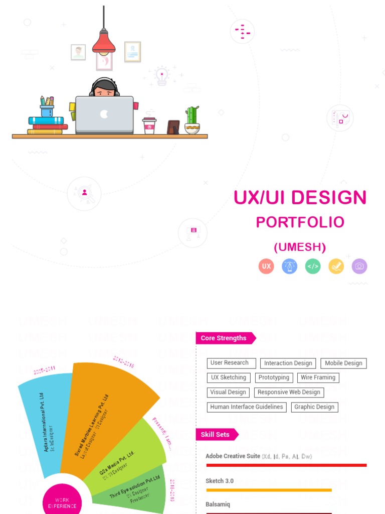 UX Portfolio | PDF | Graphic Design | Cybernetics