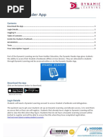Dynamic Reader App