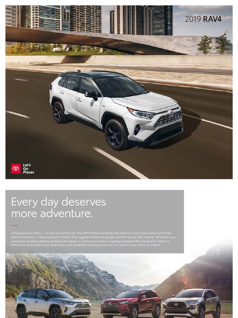 Rav4 Ebrochure PDF Transmission (Mechanics) Transportation