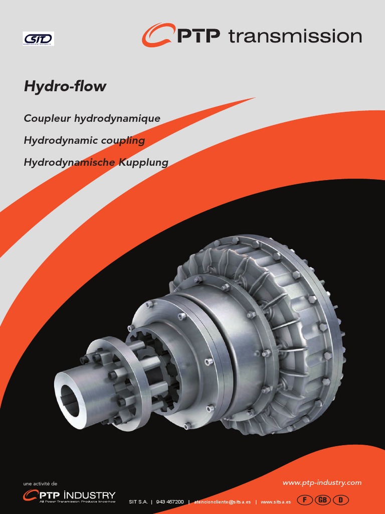 Acoplamiento Hidraulico Hydroflow Sit | PDF | Propulsion | Machines ...