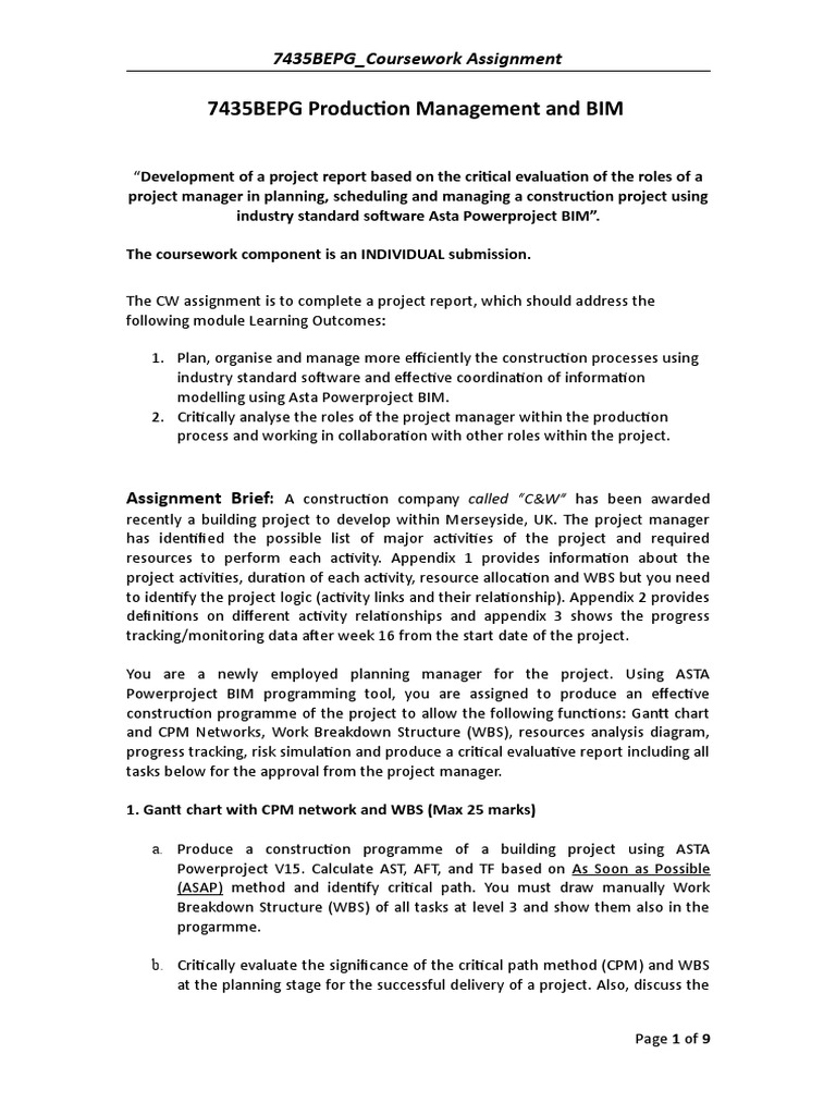 7435BEPG Coursework Assignment S1 | PDF | Deep Foundation | Building ...