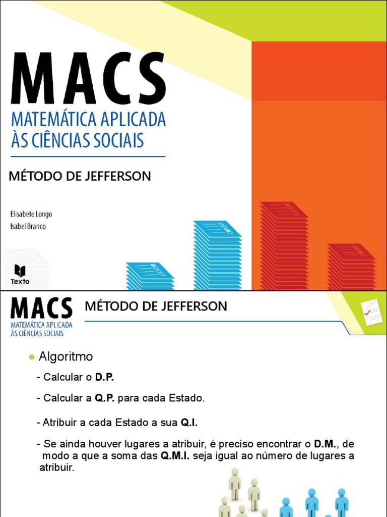 Método de Jefferson: Cálculo e Exemplo | PDF