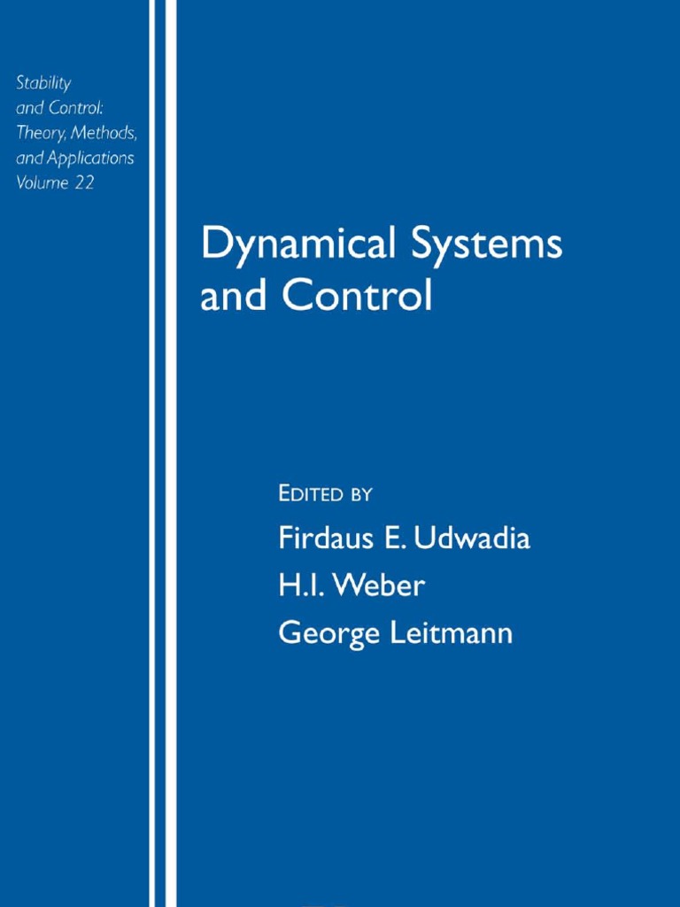 Dynamical Systems and Control Plasticity (Physics) Stability Theory