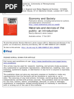 Marres and Lezaun Materials and Devices of the Public