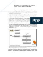 Estudios Mineralógicos y Análisis Químicos Utilizados en Lixiviación Ácida en Minerales de Cobre