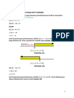 Pertidaksamaan Linear