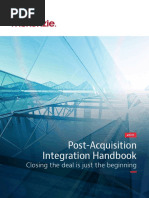 Post Acquisition Handbook - Baker and Mackenzie - 2017