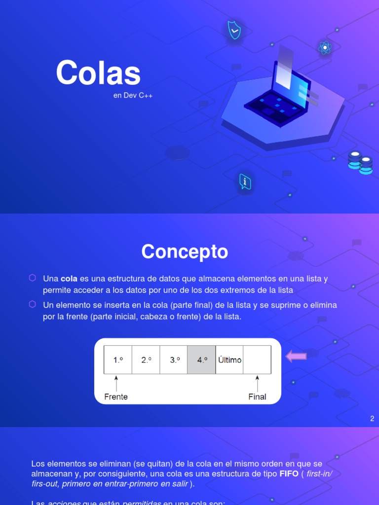 Colas Dev C++ | PDF