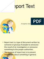 Report Text Summary