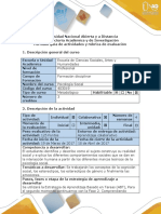 Guía de Actividades y Rúbrica de Rvaluación - Fase 2 - Comprendiendo Los Marcos Teóricos de La Psicología Social