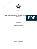 Foro 8 "Estrategia de Precios y La Importancia Del Pronóstico de Ventas