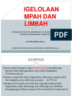 Pengelolaan Limbah PERTEMUAN KE 10