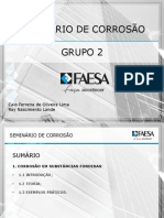 Seminário de corrosão em substâncias fundidas, solventes e materiais