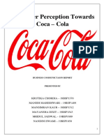 Consumer Perception of Coca-Cola