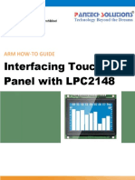 Interfacing Touchscreen With Arm lpc2138