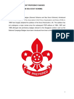Scout Proficiency Badges Syllabus