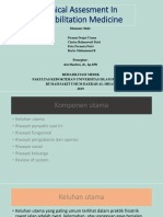 Clinical Assesment in Rehabilitation Medicine